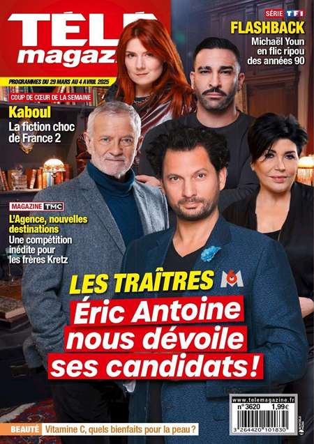 Abonement TELE MAGAZINE - Retrouvez chaque semaine tous les programmes (chaines hertziennes, TNT, cable, satellite), l'actualite des stars du grand et du petit ecran, les nouveautes DVD, livres, musique, des pages speciales enfants ... Et en plus, des concours, des (...)